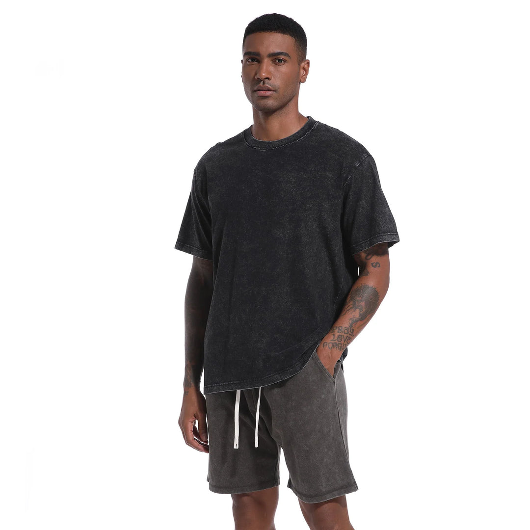 230GSM Vintage Washed Oversized T-Shirt