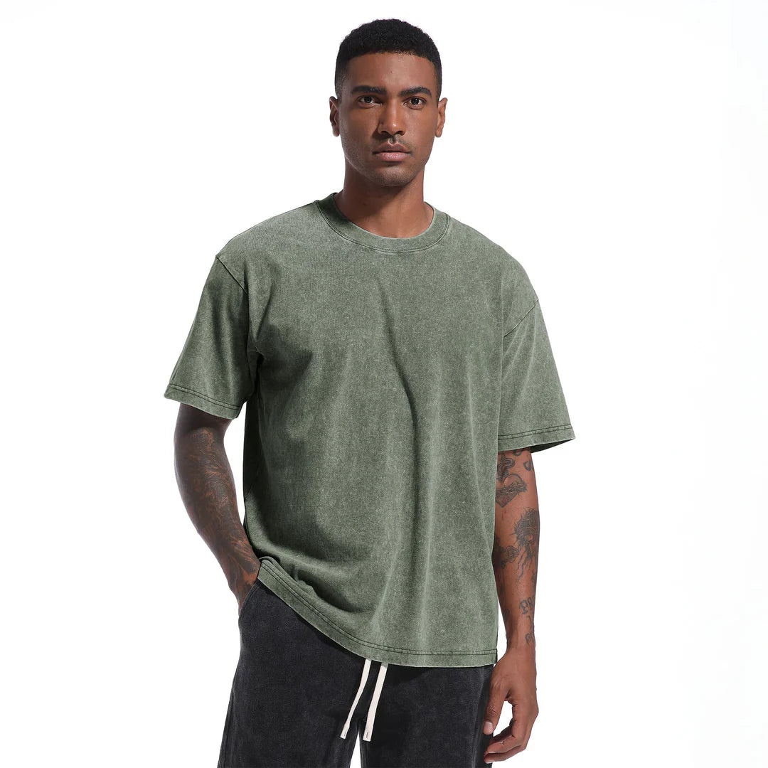 5-Pack - 230GSM Vintage Washed Oversized T-Shirt