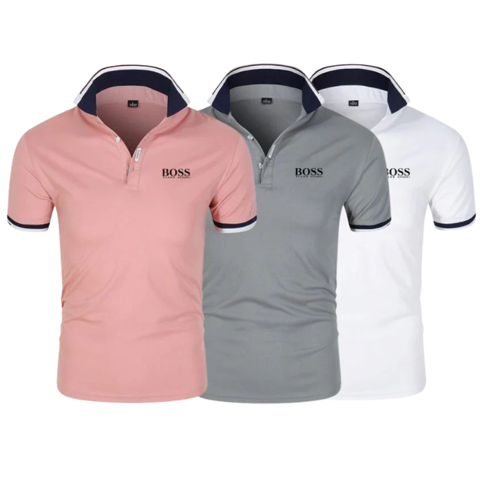 [BUY 2 GET 3] Essential Kit Polo Shirts (3-Pack)