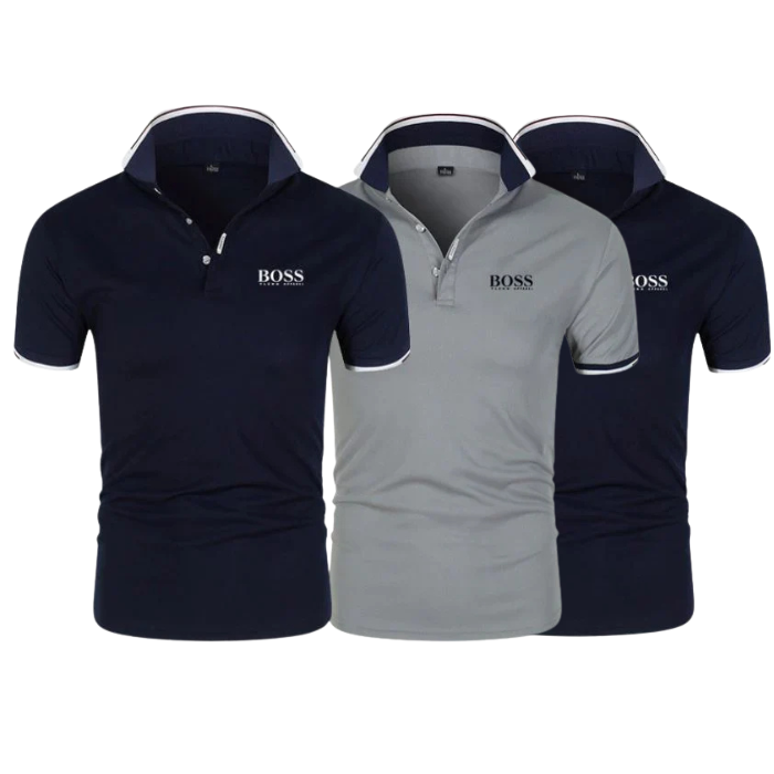 [BUY 2 GET 3] Essential Kit Polo Shirts (3-Pack)