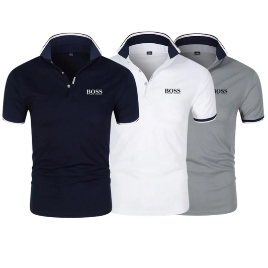 [BUY 2 GET 3] Essential Kit Polo Shirts (3-Pack)