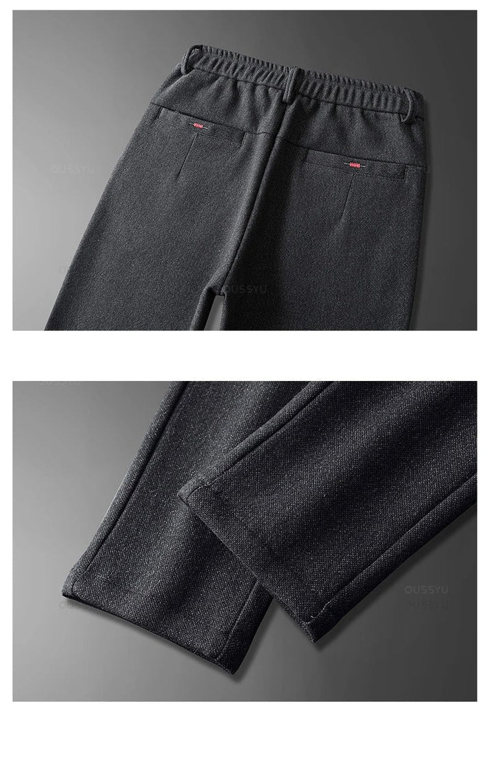 Men's Brushed Fabric Casual Pants